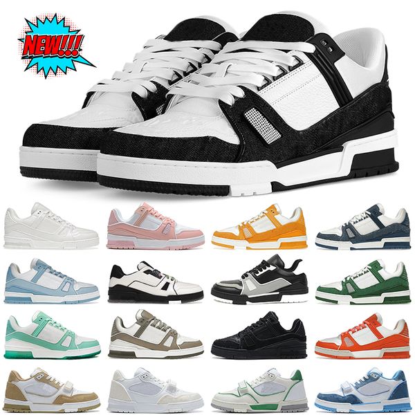 Louis Vuitton Louisvuitton lv trainer masculinos femininos tênis esportivos ao ar livre