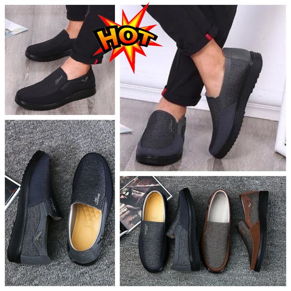 Modell Formals Designer GAI Mans Black Shoes Point Toes Party Bankettanzüge Herren Business Heel Designer Minimalistische atmungsaktive Schuhe EUR 38-50 Softs