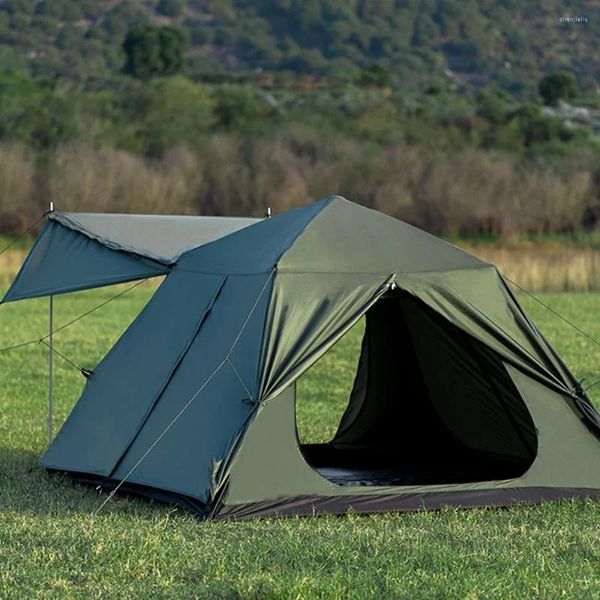Tende e rifugi Mozaki Tenda automatica per esterni Pieghevole per la casa Attrezzatura da campeggio a prova di pioggia Picnic Park Mosquito