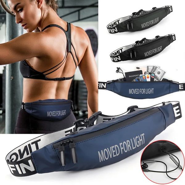 Fanny Pack Schwarz Wasserdicht Geld Gürtel Tasche Männer Frauen Sport Männliche Taille Taschen Für Telefon Reise Luxus Marke Brieftasche 240308