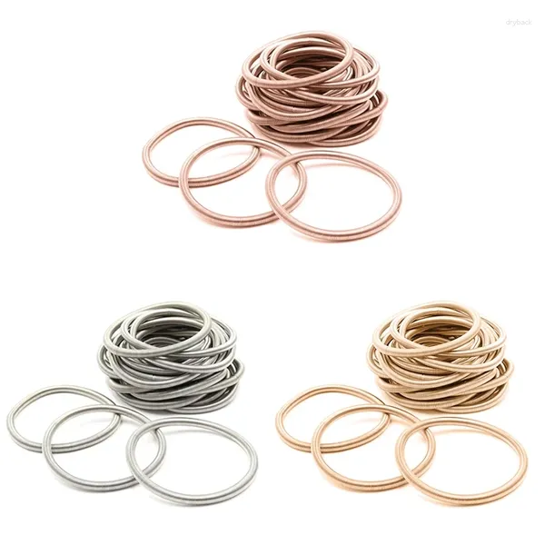 Braccialetti a maglie Bracciale elastico antiscivolo da 10 pezzi Filo di acciaio al carbonio artigianale con vite per la testa può stringere o aprire la decorazione