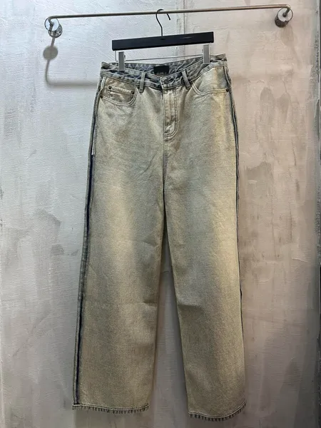 Pantaloni taglie forti da uomo Girocollo ricamato e stampato in stile polare estivo con puro cotone da strada 4w22