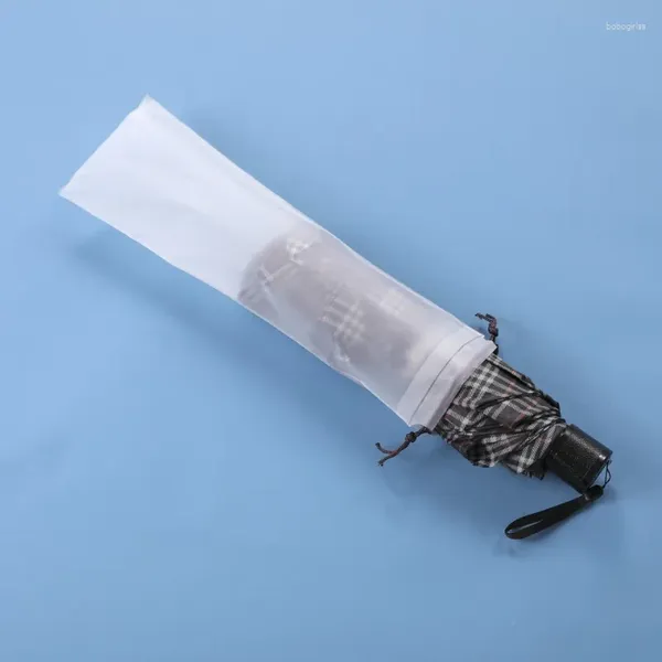 Depolama Çantaları Özelleştirilmiş Peva Buzlu Şemsiye Mouse Pad Plastik Ambalaj Çantası Çizme Seyahat Cep