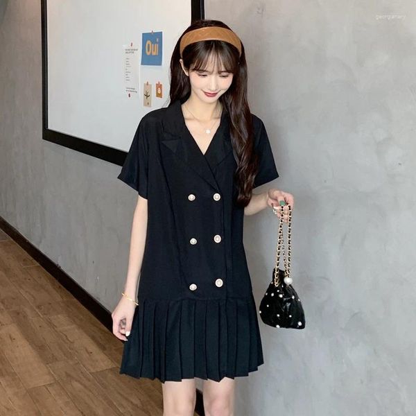 Partykleider Yangyang SommermodeSommergroße Yards bedeckter Bauch versteckter Fleischanzug brachte den Rock Minus Age Jin-Kleid im westlichen Stil