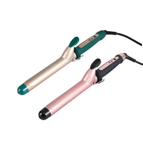 Ferros profissional lcd digital modelador de cabelo elétrico curling ferro ferramentas de cabelo curling wand cerâmica estilo 38mm 28mm 22mm 25mm