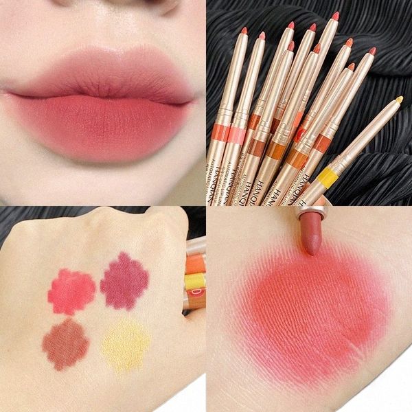 Professionelle Make-up Mechanische Lip Liner Bleistift Wasserdicht Nude Rosa Schlank Lipliner Stick Cremig Matte Lip Liner Großhandel M59R #