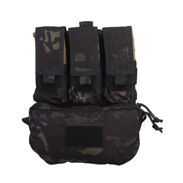 Bags Emergonear Assault Tactical Back Pouch Painel Revista Mag Bag Molle Backpack para Plate Transtrous Airsoft Hunting Sports