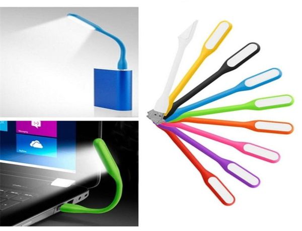 Mini libro in gel di silice multicolore con luce di lettura, lampada USB, lampadina a led, lampadina per computer, notebook, PC, luce di lettura notturna 9233226