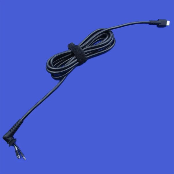 Adaptör 1 PC TYPEC DC Güç Şarj Cihazı HP Lenovo Dizüstü Bilgisayar Adaptör Onarımı için Kablo Konektörü DIY tercih edilen orijinal kalite