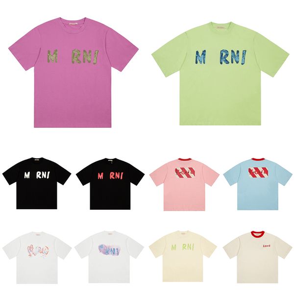 Mar nie-T-Shirt für Damen, Sommer, kurze Ärmel, Designer-Crop-Top, T-Shirts, bedruckte Oberteile, lässige Baumwolle, belüftetes T-Shirt, Outdoor-Mar-Nie-Shirt für Damen, Größe S-XL