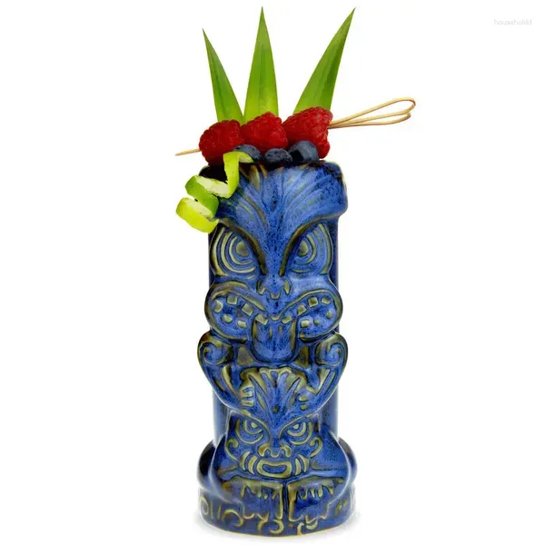 Canecas Coruja Forma Tiki Caneca Cerâmica Copo Cerveja Café Artesanato