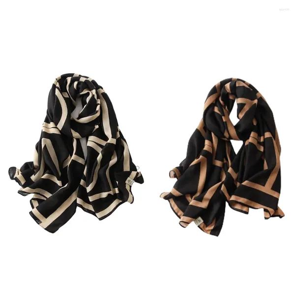 Schals mit auffälligem Druck, Hijab Store-Schals, eine Mischung aus Stil und Komfort, leichtes, bequemes Polyester