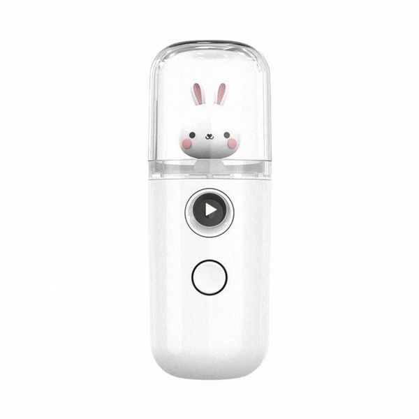 1pcs 30ml Mini Nano Pulverizador Facial USB Nebulizador Rosto Steamer Beleza Umidificador Portátil Rosto Hidratante Steamer Cuidados com a pele u7ii #