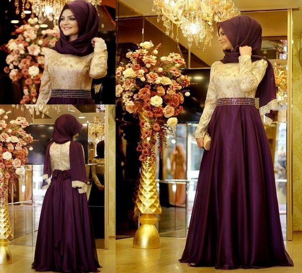 Muçulmano Árabe Hijab Borgonha Vinho Vermelho Vestido de Noite Beading Mangas Compridas Rendas Mulheres Desgaste Vestido de Festa Vestido de Evento Formal Plus Size8384211