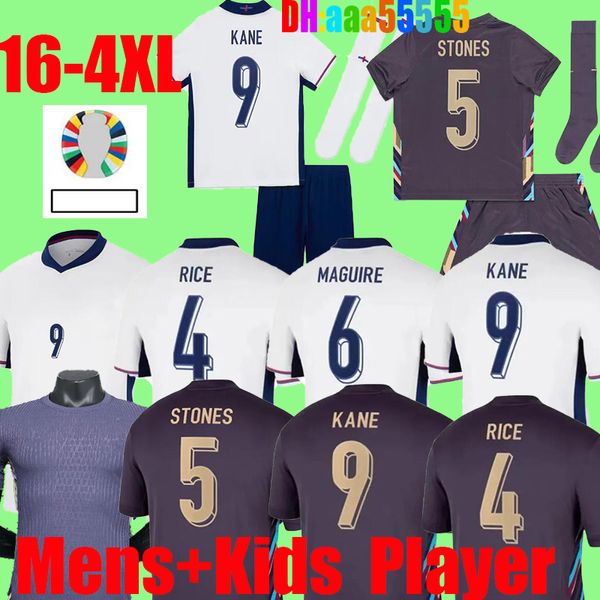 Inghilterns Soccer Maglie club set completo 2024 2025 Euro Cup Kane Toone Rashford Sancho Stanway Foden Uniform Earps Carter Russo Charles Robinson 23 24 25 Football