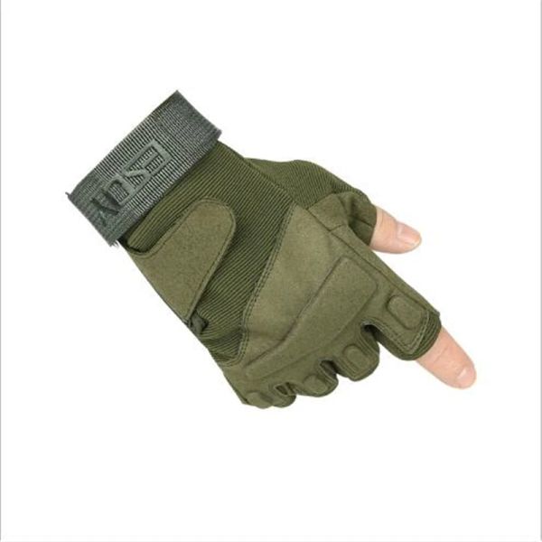 Guanti guanti tattici all'aperto guanti sportivi sport a mezzo dita uomini combattimenti guanti sparare guanti da caccia
