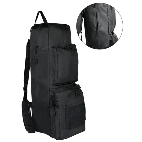 Sacos ao ar livre Yoga Carry Bag Multi Bolso com Alça Dupla Gym Mat Carrier Ombro para Camping Exercício Escritório Esportes