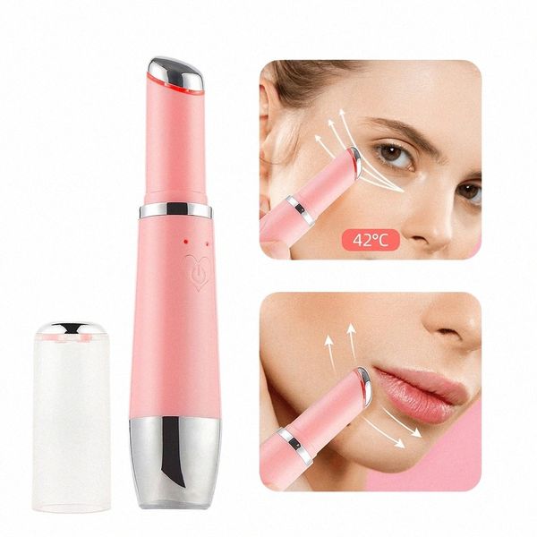 Electric Mini Eye Massage Device Pen Facials Vibrati Thin Face Magic Stick Anti Bag Bolsa Rugas Beleza Eye Care Tool N1q0 #