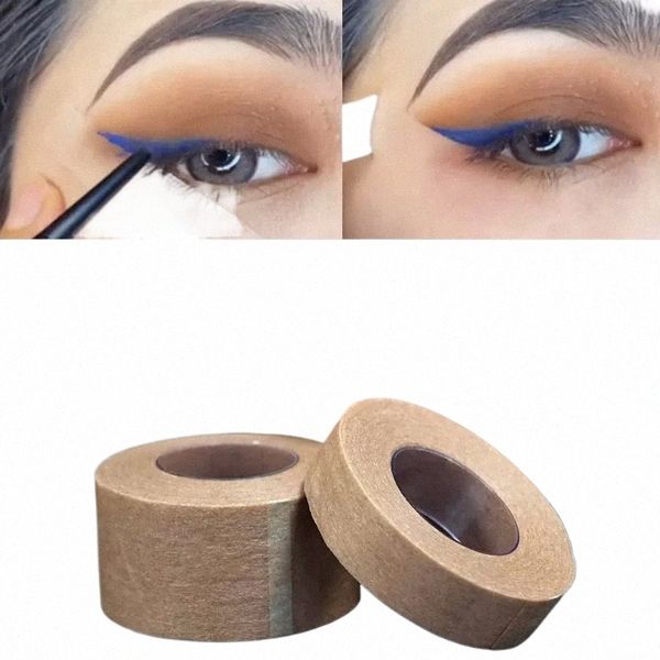 1 Rolo Eyeshadow Protetor Fitas Etiqueta Eye Makeup Tool Eyeliner Eyelid Tape Eyel Extensi Patch 9M Beauty Applicati Tool P3kN #