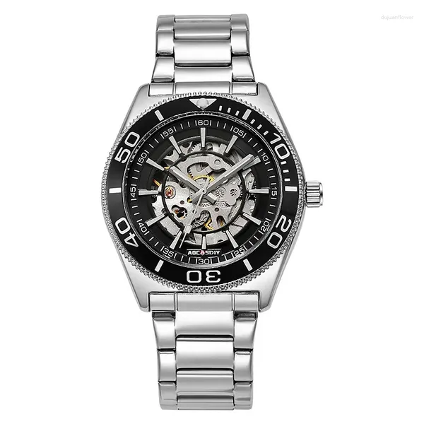 Armbanduhren AOCASDIY Original Factory Direct Automatische mechanische Herrenuhr Grenzüberschreitende Explosion im Dunkeln leuchtende wasserdichte Mode