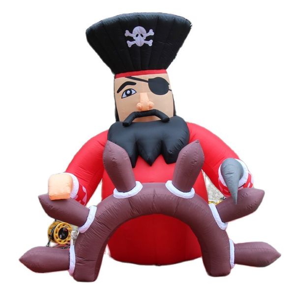 Custom with Blower Kids Party Decoration Giant Gigante Cartoon pirata per pubblicità