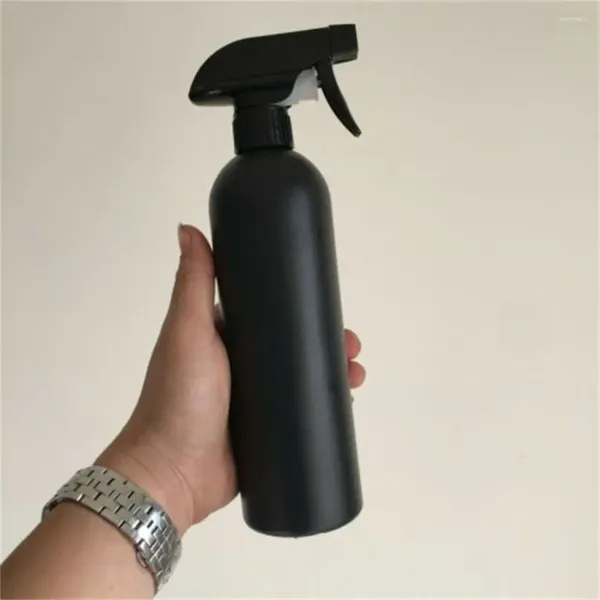 Vorratsflaschen 500 ml schwarze Friseur-Sprühflasche, feiner Nebel, Wassersprüher, Friseursalon, Flüssigkeitsbehälter, Mehrzweck-Gartenarbeit