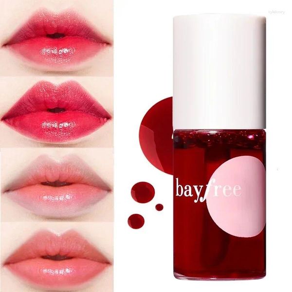 Блеск для губ, 8 цветов, увлажняющее желе, нелипкая чашка, сексуальная жидкая помада, вишневый, красный, розовый, блестящий оттенок, корейский макияж для губ
