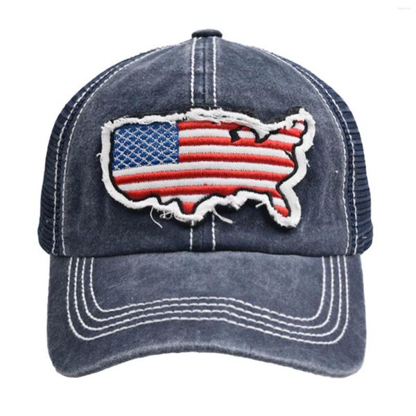 Ball Caps Casual Fashion SPPLIQUE RACKODINGER FLAG NET HAT Europe e The United States Outdoor Sports Baseball Cap Duck Duck