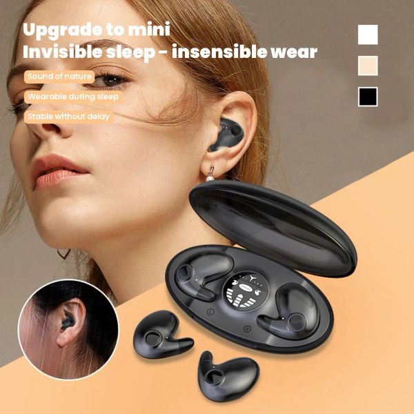 Kopfhörer/Headset Wireless Bluetooth Compatible Earphone Mini Sleep Ohrhörer Langweilige Musik Kopfhörer Gaming Headset mit Mikrofon für Outdoor