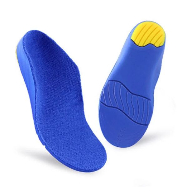 Palmilhas crianças palmilhas crianças arco apoio ortopédico solas completas almofadas de cuidados com os pés de saúde para pés chatos supinador pronador correção sapatos