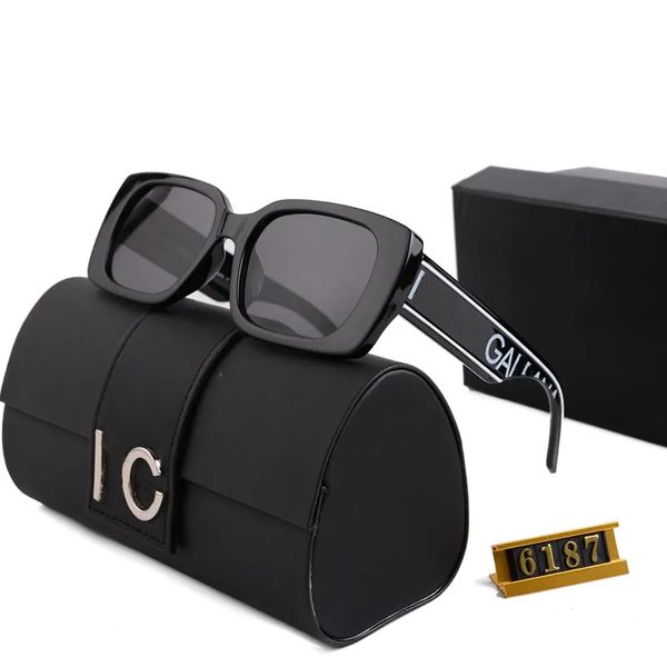 GDD-Designer, helle weiße Linse, hochwertige Damen- und Herren-Sonnenbrille, Outdoor-Mode, Luxus-PC-Rahmen, 6167, transparente, helle Brillen, Brillen, CD-Tb
