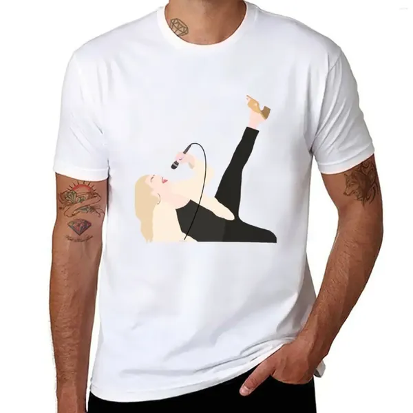 Camisetas masculinas Heather McMahan Camisetas de manga curta Fruit Of The Loom Camisetas masculinas