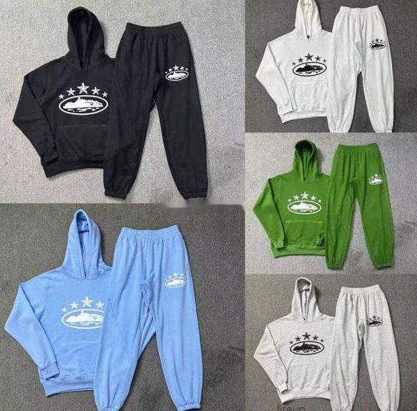 Sweatshirts Erkek Kadın Tasarımcısı Hoodies Moda Sokak Giyim Şeytan Isl Beş Yıldızlı Gemi Baskılı Kapşonlu Sweater Street Fashion BR Sports Sıradan Set INS Z5DA