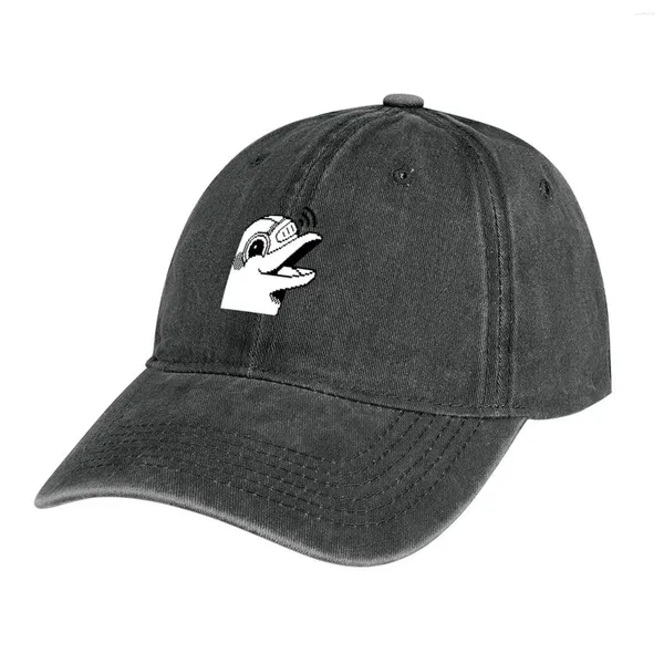 Berretti Flipper Zero Logo Cappello da cowboy trasparente Berretto militare da spiaggia Uomo Berretto da uomo Donna