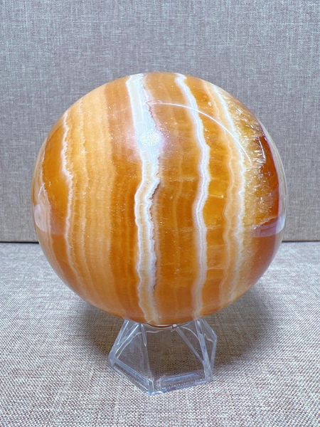 Dekoratif figürinler doğal portakal kalsit küresi ücretsiz form oyma reiki iyileştirme taş ev dekorasyon zarif hediye