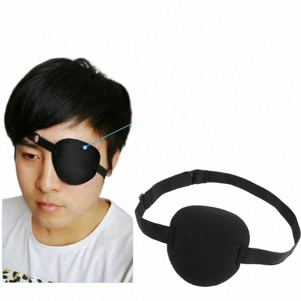 Korsan Göz Yaması Unisex Siyah Tek Göz Yaması Göz Hakkında Bir Göz Wable Ayarlanabilir Ccave Yaması Kids Pirate Cosplay Kostüm 77XJ#