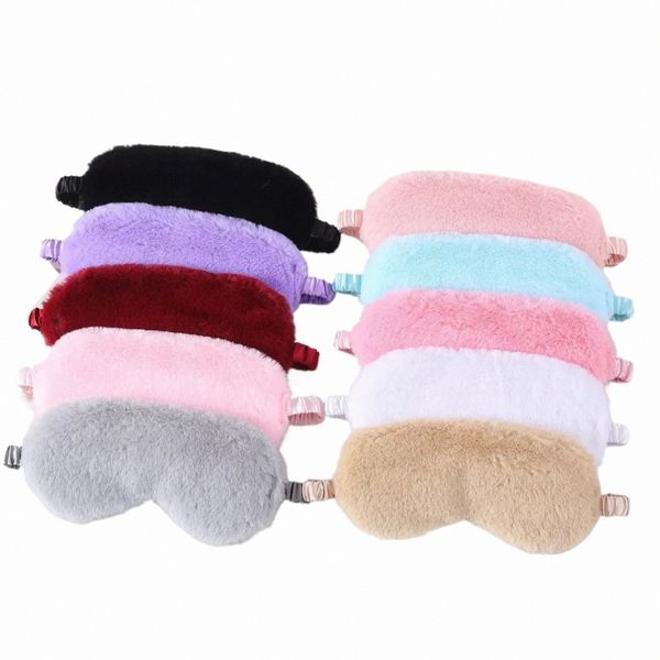 Slee Mask Slee Blindfold Morbido peluche Maschere per gli occhi Carino Amore Nube Copertura per gli occhi Peluche Maschera Benda sull'occhio Nap Salute Copertura per gli occhi S4Ek #