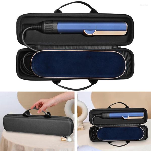 Sacos de armazenamento Styling Tool Carrying Case EVA Travel Bag Solução protetora à prova de choque para Airstrait HT01 Straightener