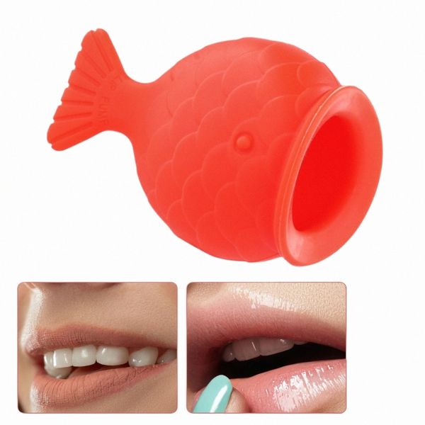 labbra Enhancer Plumper Device Lip Plumper rende il tuo labbro più completo Forma di pesce Lip Enhancer Labbra Forma di pesce Strumento per bocca broncio 7844 #