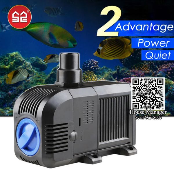 Accessori Pompa dell'acqua regolabile 7W 20W 25W 55W 100 W Pompa per acquario per acquario, pompa dell'acqua per pompa per pompa per laghetta per stagno per acquario