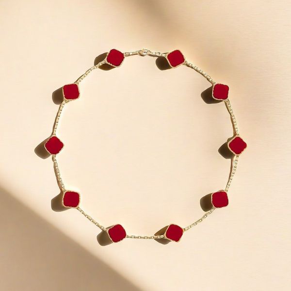 Colar de colar de moda Pingente de colar de flores em forma de aço inoxidável 18k Praado de titânio Aço de aço feminino Acessórios para jóias de casamento