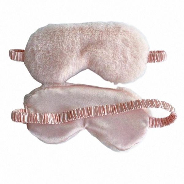 Slee Mask Slee Blindfold Morbido peluche Maschere per gli occhi Carino Amore Nube Copertura per gli occhi Maschera di peluche Benda sull'occhio Pisolino Salute Copertura per gli occhi C7NP #