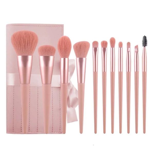 Zoreya 11-teiliges Make-up-Pinsel-Set, Lidschatten-Augenbrauen-Pinsel, Schönheits-Make-up-Mischwerkzeuge, Concealer-Kosmetik-Werkzeug 240314