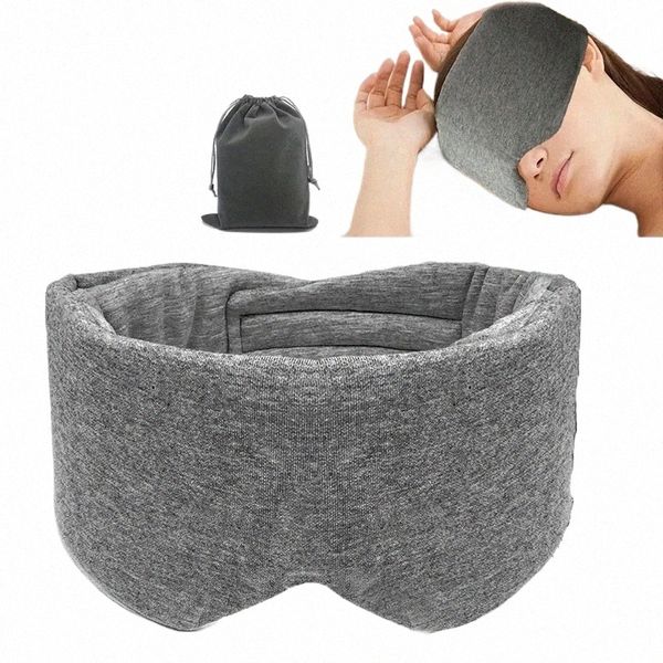 1 PC maschera per il sonno confortevole e traspirante maschera per gli occhi Slee regolabile visiera Blinder Blindfold Eye Patch Best Night Compani k6bl #