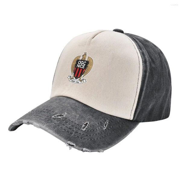 Bonés de bola OGC Nice Boné de Beisebol Luxo Homem Chapéu Personalizado Vintage Designer Boy Women's