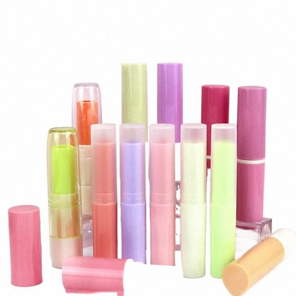 20 stücke 4g 4 ml Lippenstift Rohr Lip Balm Ctainers DIY Leere Lip Gloss Tubes Verpackung Mit Kappen kosmetische Make-Up Stick Großhandel 84tK #