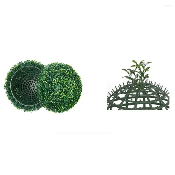 Dekorative Blumen, Landschaftsbau, Grasball, Café, künstliche Blumenbälle, Gartenkorb, Heimdekoration, Pflanze, Topiary zum Aufhängen