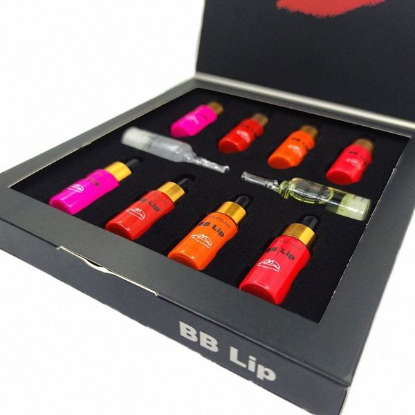 Coréia BB Cream Maquiagem Com Pigmentos Orgânicos 8ml Starter Kit Com Pigmento Orgânico Lip Gel Para Hidratante Reparação Pós-operatória D3K6 #
