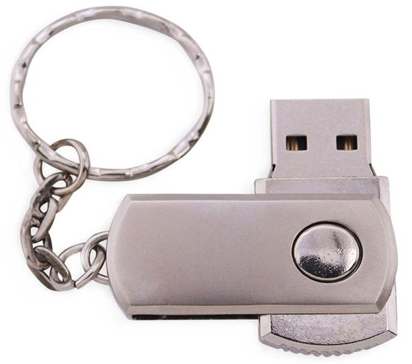 Lazer Logosu 100 PCS 128MB256MB512MB1GB2GB4GB8GB16GB Döner USB Flash Sürücü Metal Bellek Pendrive Stick Anahtarı Genuin5068443