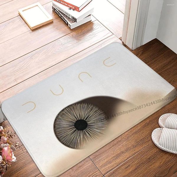 Tapetes Dune Sci Fi Filme Cozinha Não-Slip Tapete Sandworm Arrakis Desert Morning Sky Quarto Tapete Bem-vindo Capacho Home Decor Rug